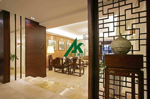 【客廳木紋屏風復古鋁窗花仿古鋁窗花廠家直銷】- 