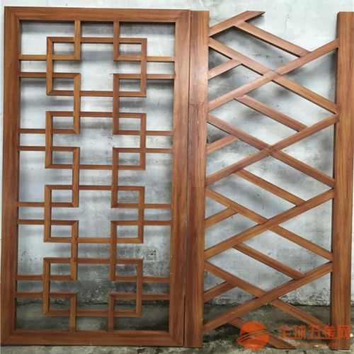 仿古鋁窗花售樓部西字格鋁窗花裝修中大放異彩