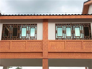 中小學教學樓工程改造仿古木紋鋁窗花 焊接工藝