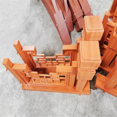 涼亭仿古鋁窗花掛落定制 葡萄架鋁角花 門楣鋁掛落