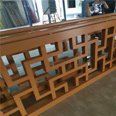 售樓部門頭仿古鋁窗花生產廠家