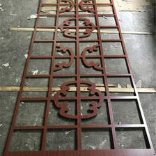 古建筑鋁窗花定制-仿古鋁窗花-中式鋁窗花