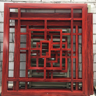 【家居裝飾】仿古鋁窗花別墅定制