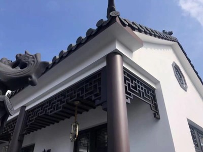 鋁窗花外墻 木紋鋁窗花 學(xué)校仿古鋁窗花 茶樓中式花格窗廠家定制