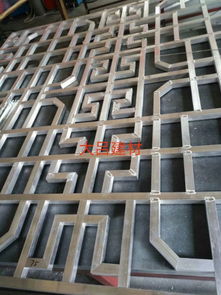 木紋雕花造型鋁板氟碳窗花屏障鋁板：仿古鋁窗花的現代藝術融合