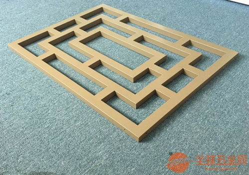 木紋鋁窗花檀木色仿古鋁窗花專業(yè)定制